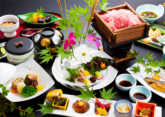 野趣あふれる旬の料理